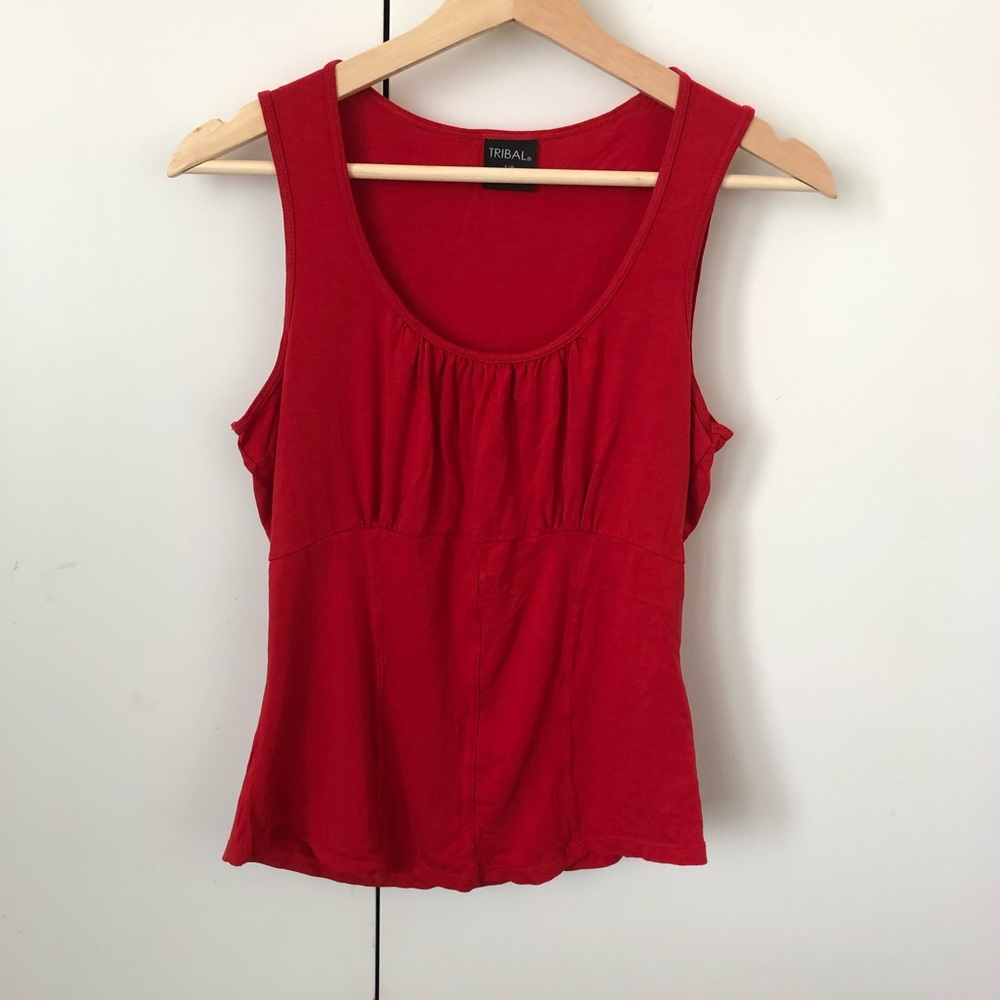 Red Soft Tanktop